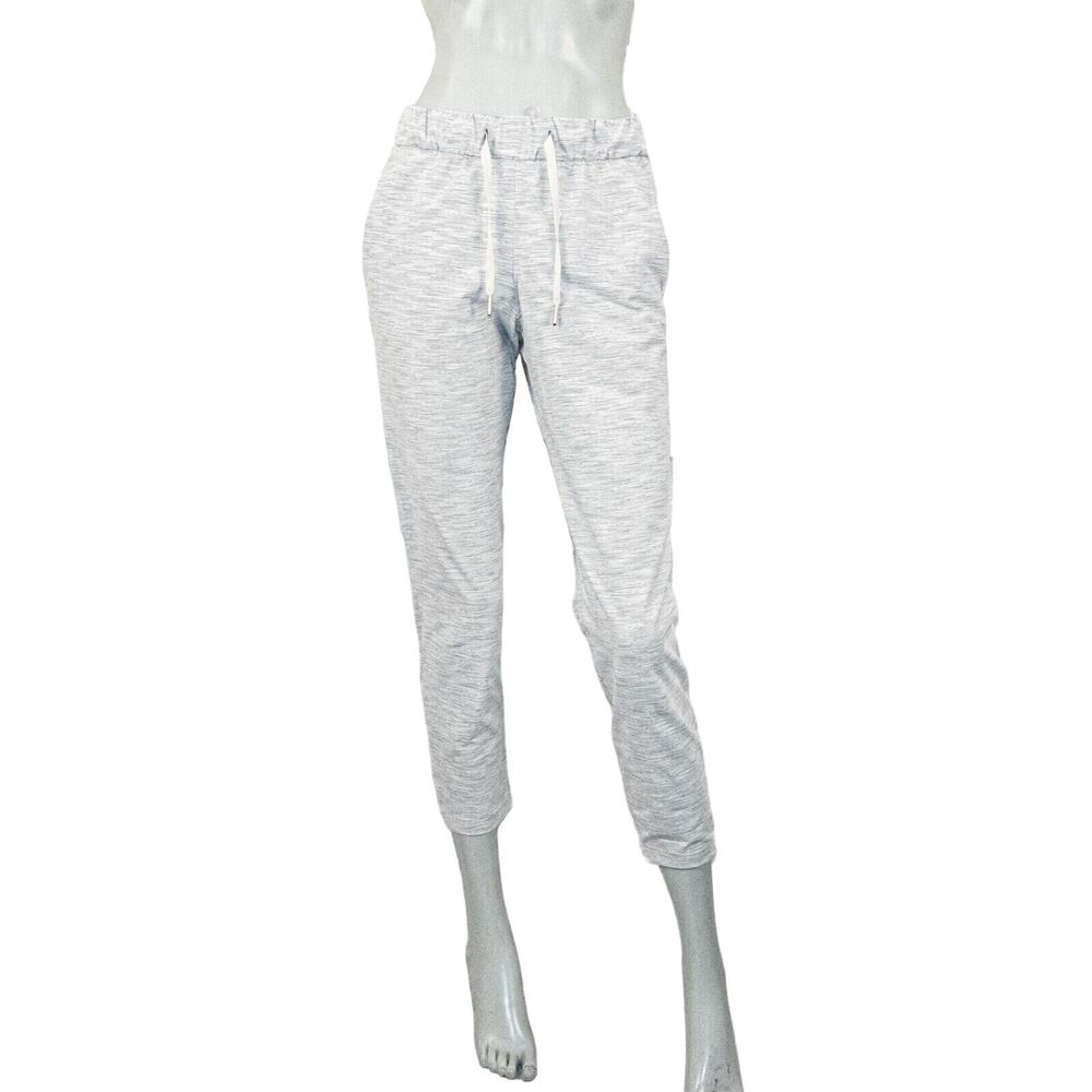 Lululemon Women's On The Fly 7/8 Pant Jogger heather gray size 4